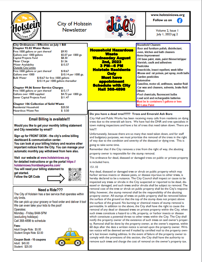 July 2023 Newsletter Pt2